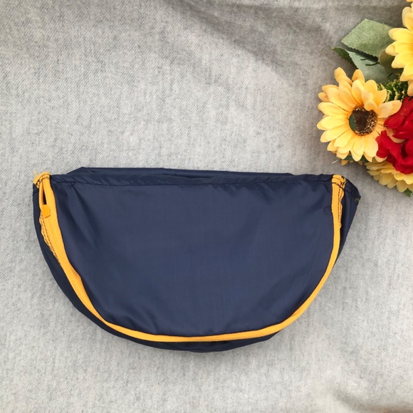 NWOT - Navy & Golden Yellow Lightweight Backpack main image 6